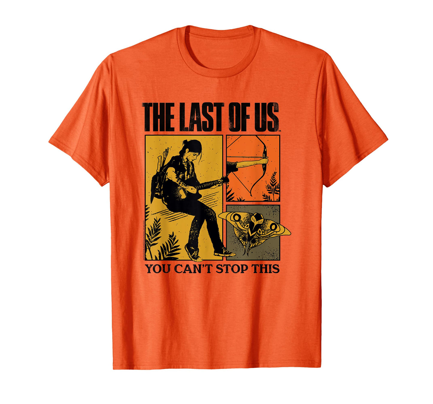 The Last of Us Ellie Nature Collage Video Game T-Shirt