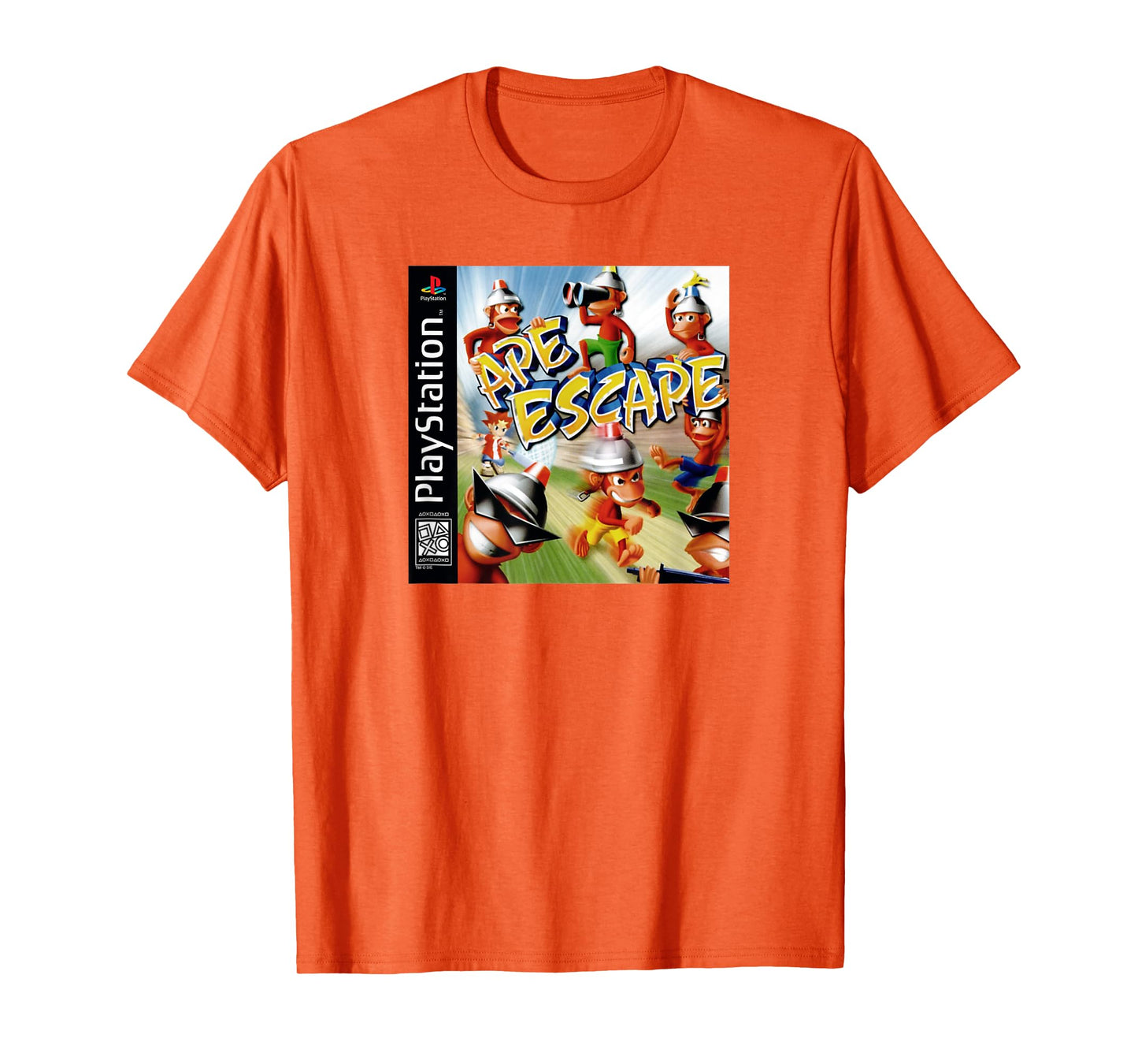 PlayStation Ape Escape PS1 Video Game Cover Art T-Shirt