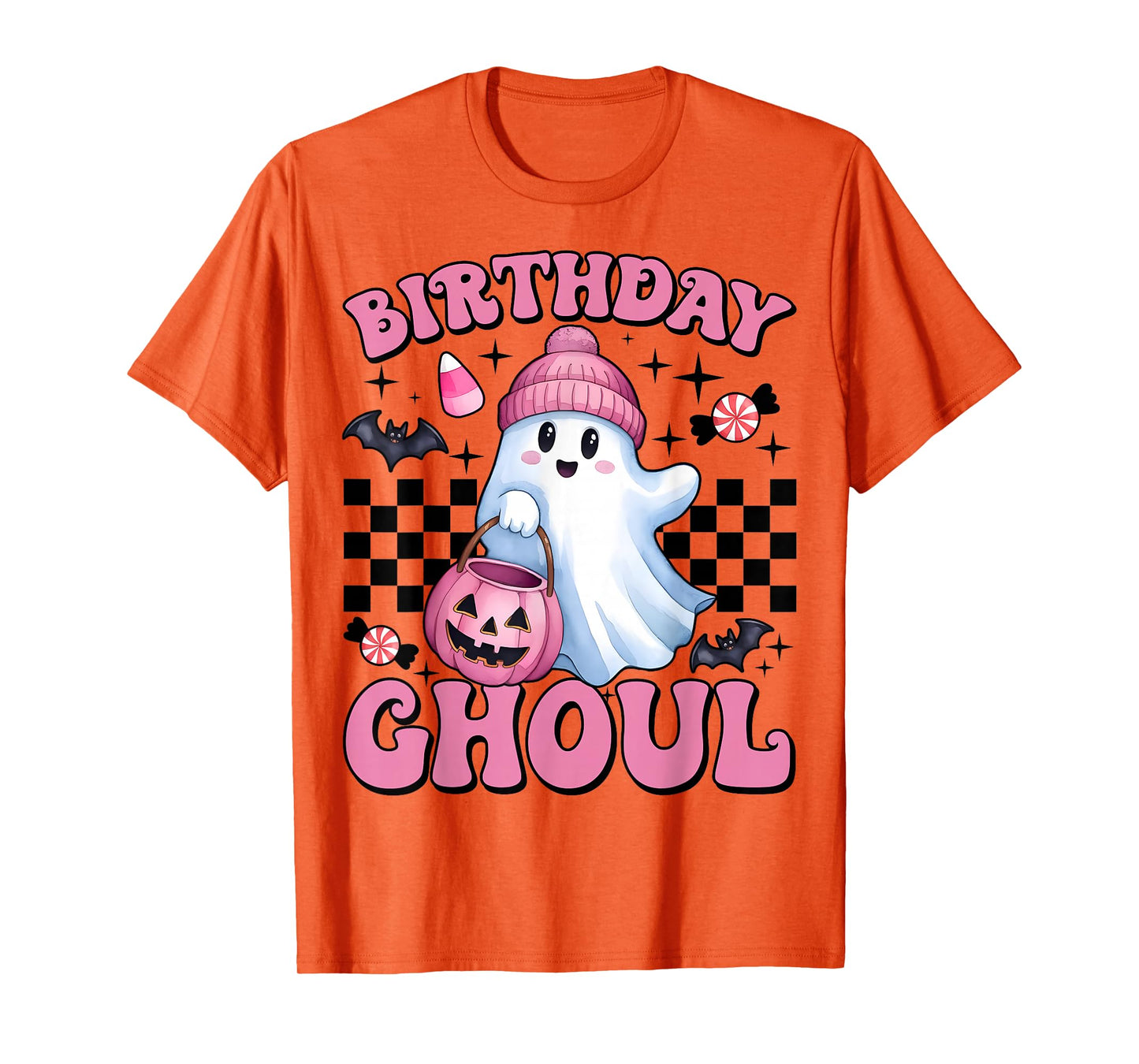 Birthday Ghoul Halloween Bday Party Anniversary Toddler Girl T-Shirt