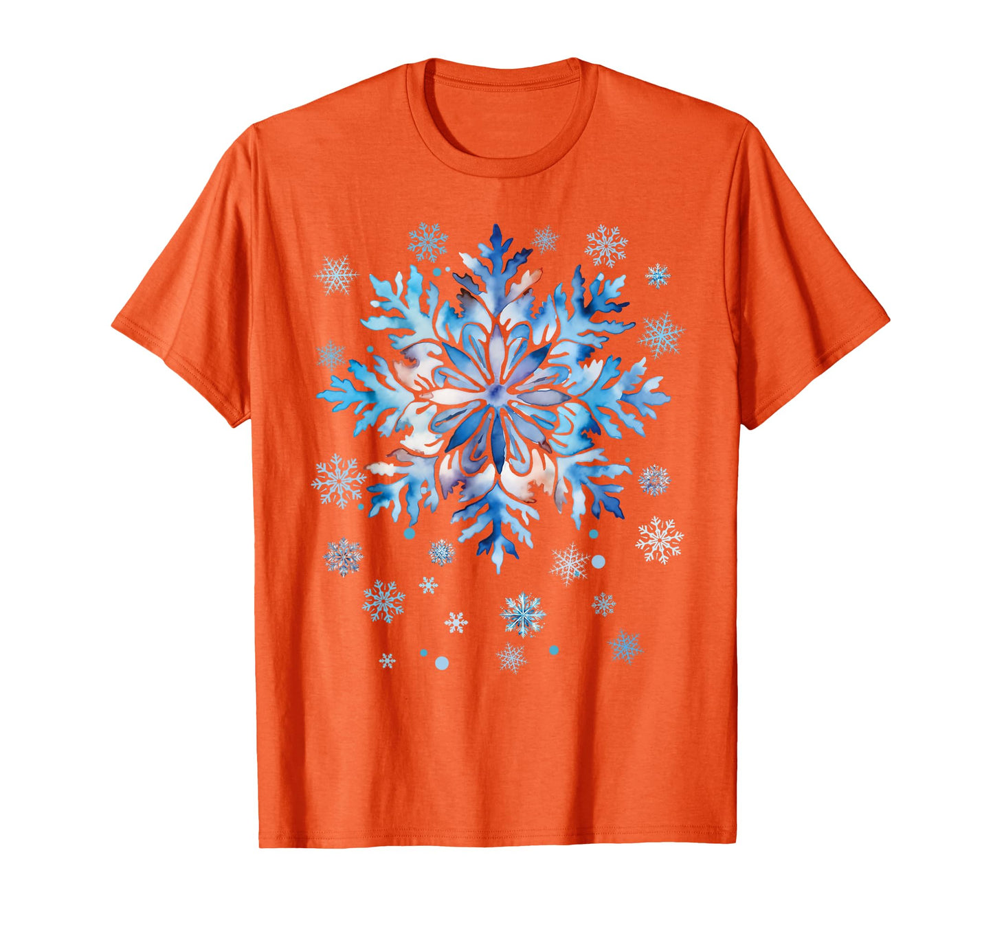 Snowflake Costume Winter Christmas Matching Women Kids Adult T-Shirt