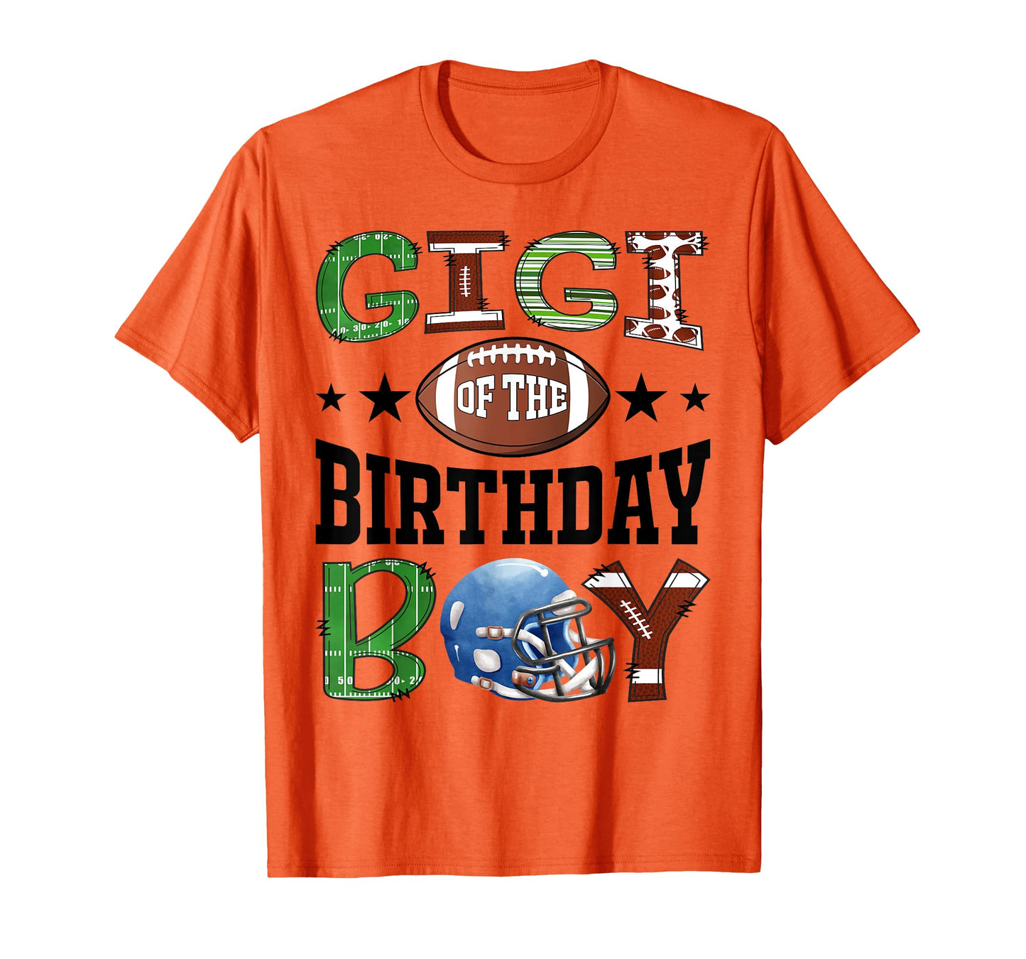 Gigi Of The Birthday Boy Football Lover Game Day T-Shirt