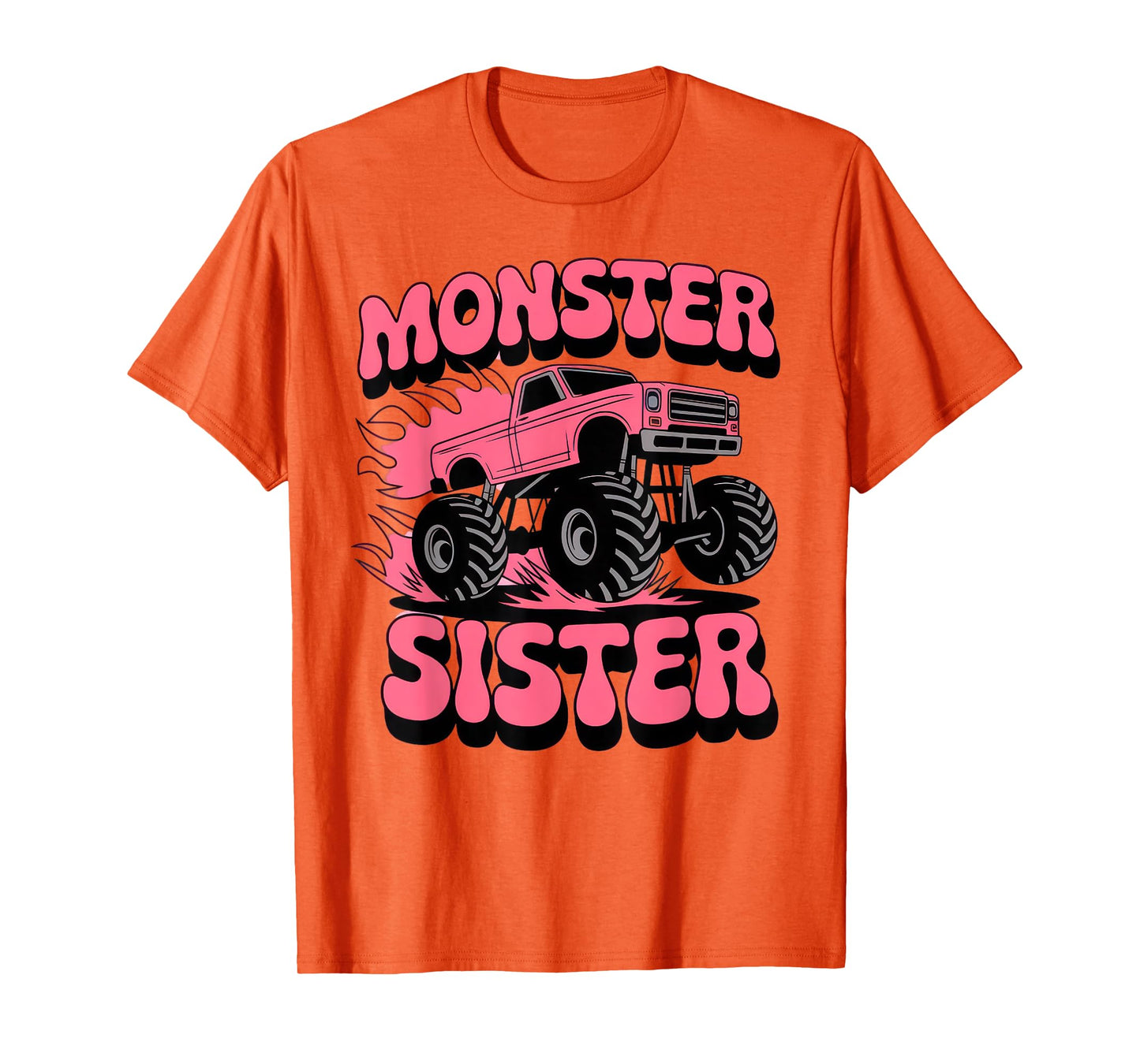 Monster Truck Sister Monster Truck Are My Jam Truck Lovers T-Shirt