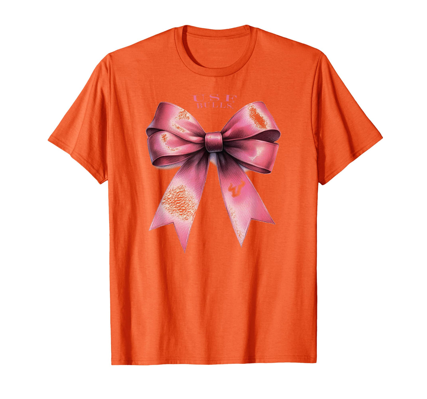 South Florida Bulls Bow Pink Officially Licensed T-Shirt