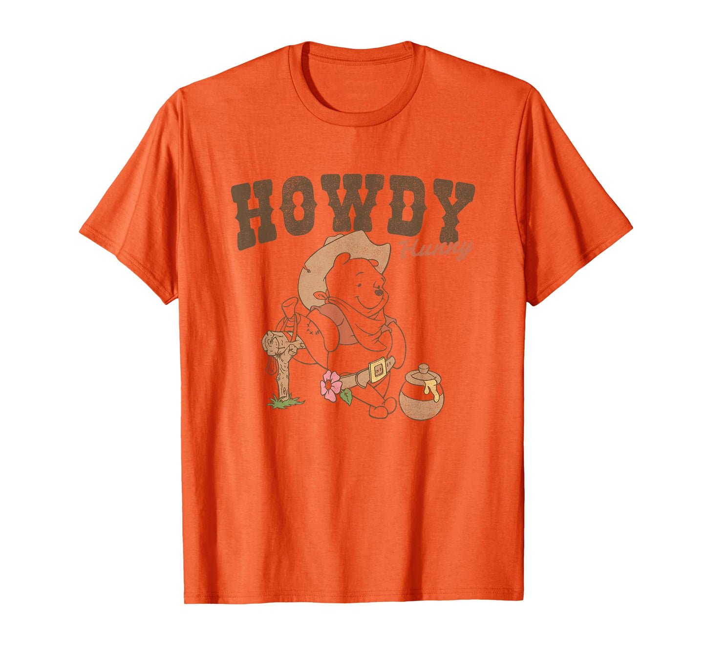 Disney Winnie the Pooh Howdy Hunny Western Bear T-Shirt