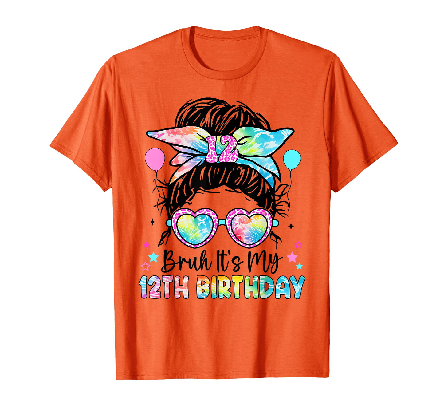 Bruh It's My 12th Birthday 12 Year Old Birthday For Girl T-Shirt