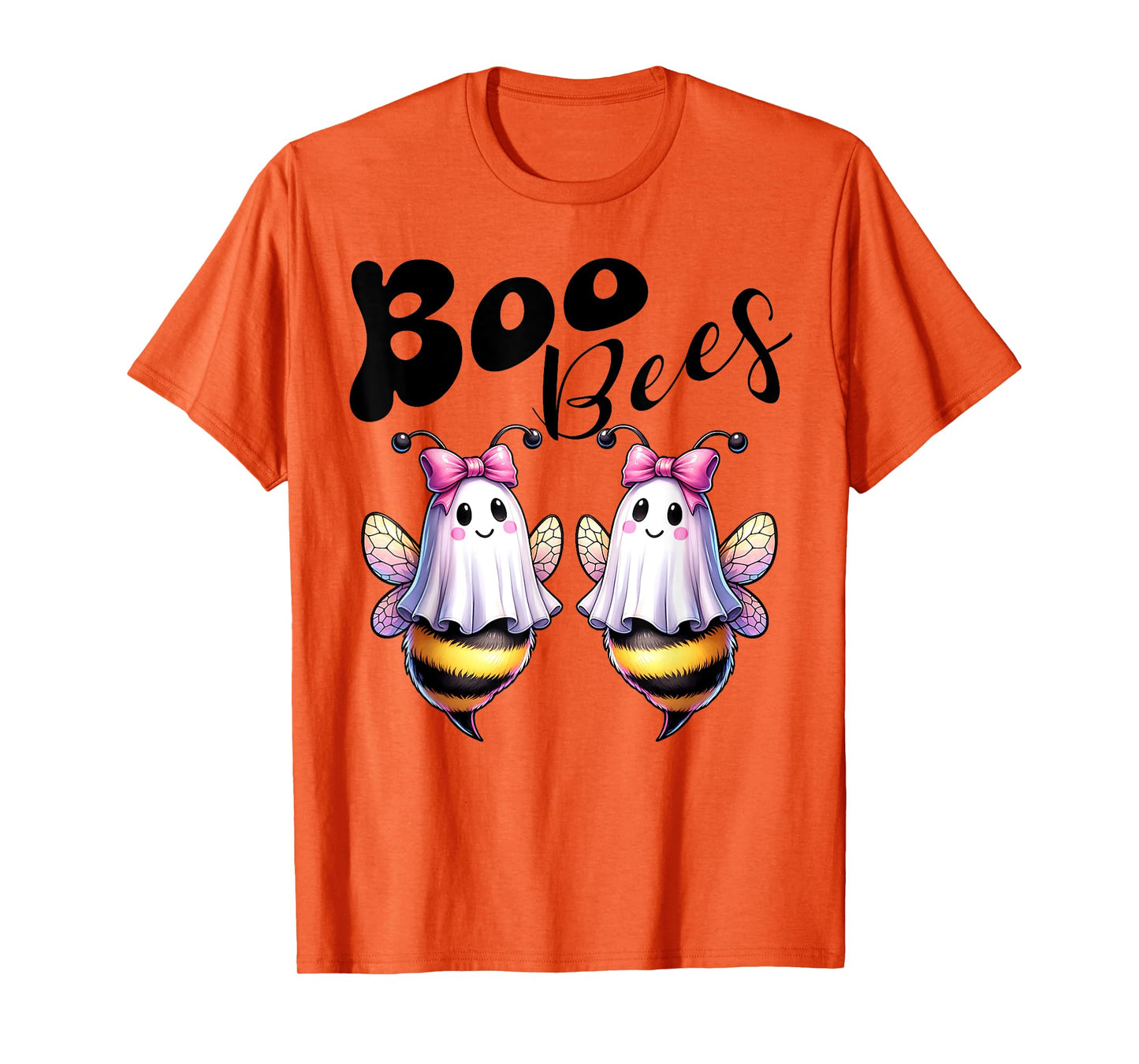 Boo Bees Ghost Bee Halloween Costume Women Funny T-Shirt