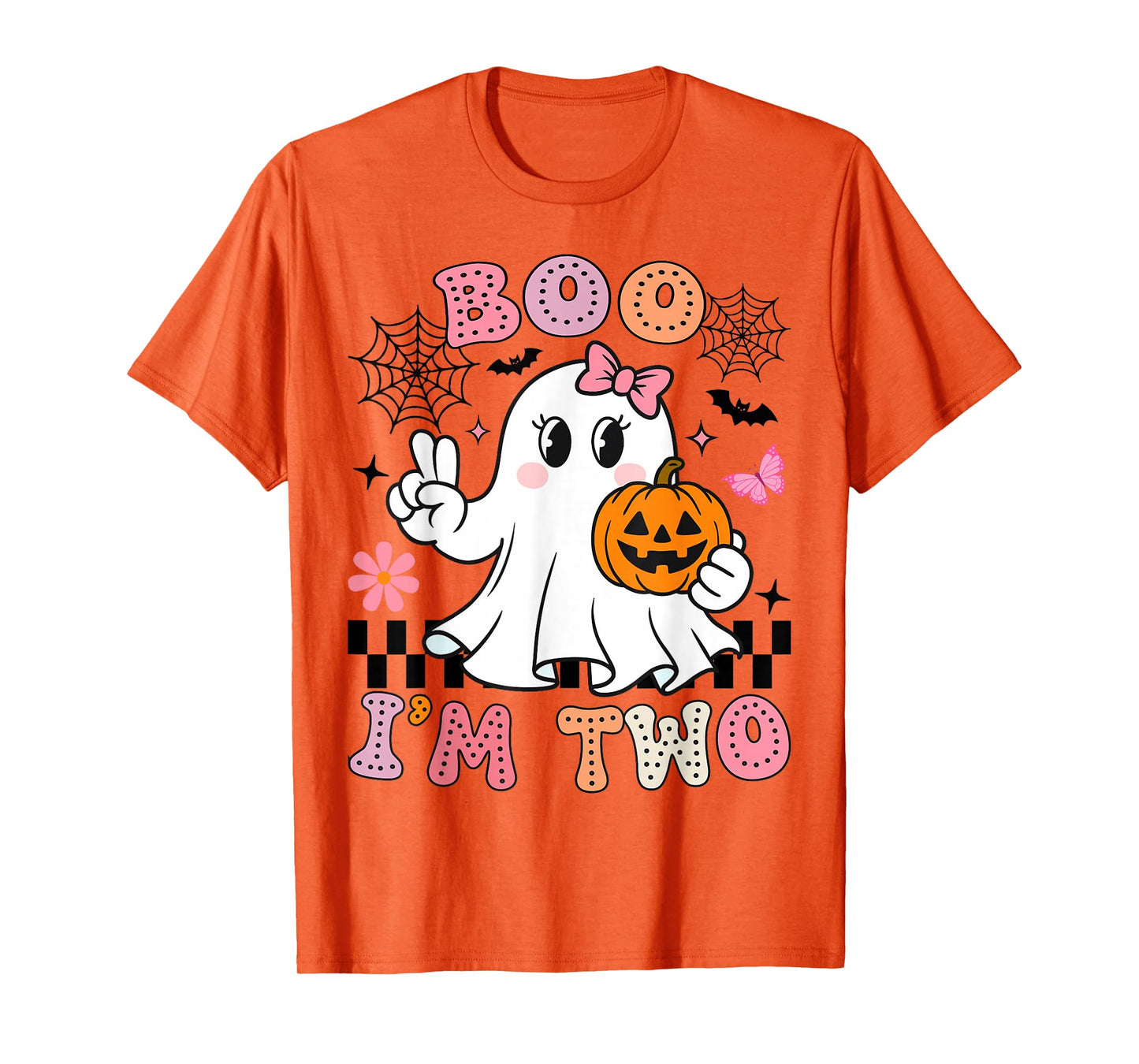 Halloween Birthday Boo im Two Groovy Birthday Outfit T-Shirt