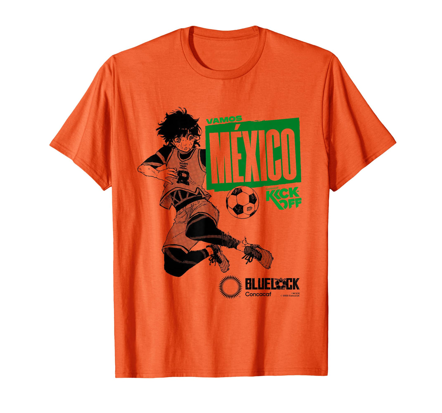 Blue Lock x Concacaf - “GO Mexico Kick Off” T-Shirt