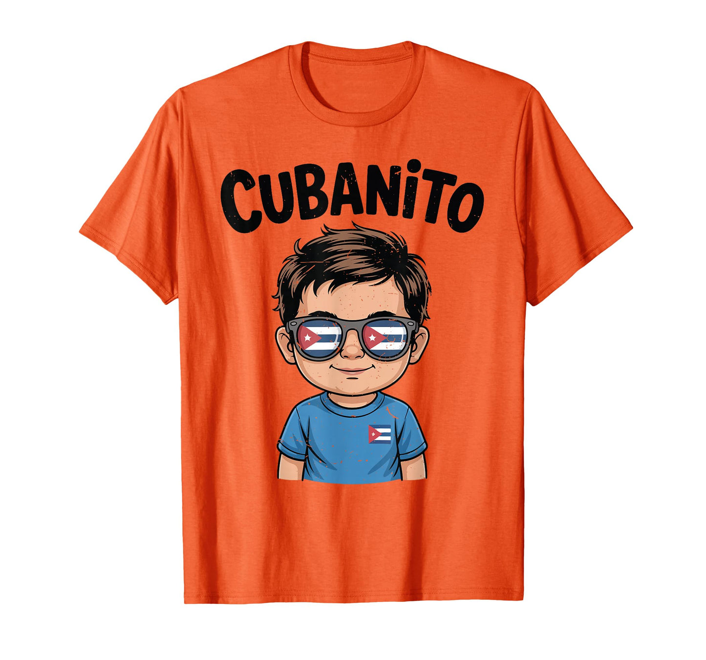 Cubanito Toddler Boy Cuban Hispanic Heritage Month Cuba Boys T-Shirt