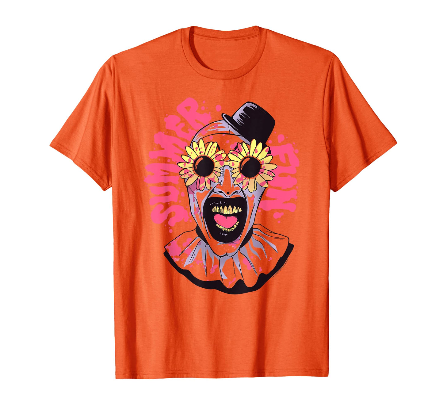 Terrifier Summer Fun Sunglasses Art The Clown Horror Movie T-Shirt