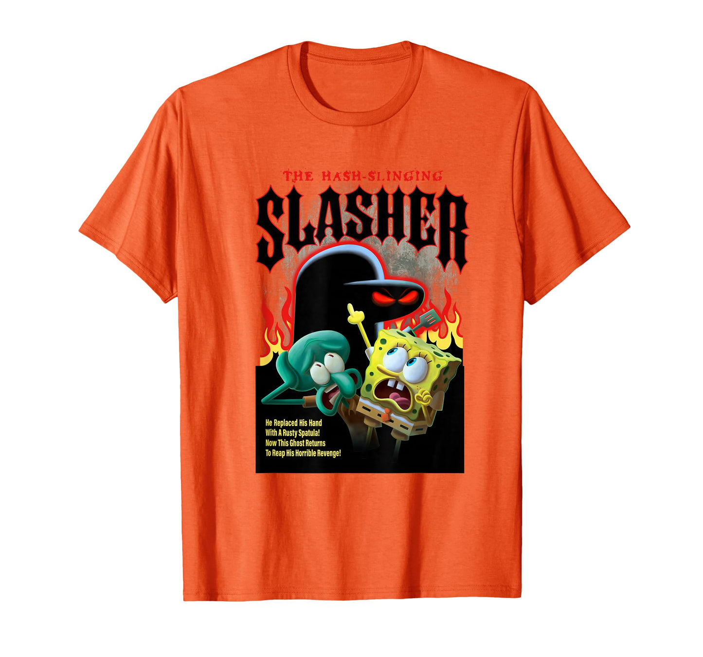 Spongebob Squarepants The Hash-Slinging Slasher T-Shirt