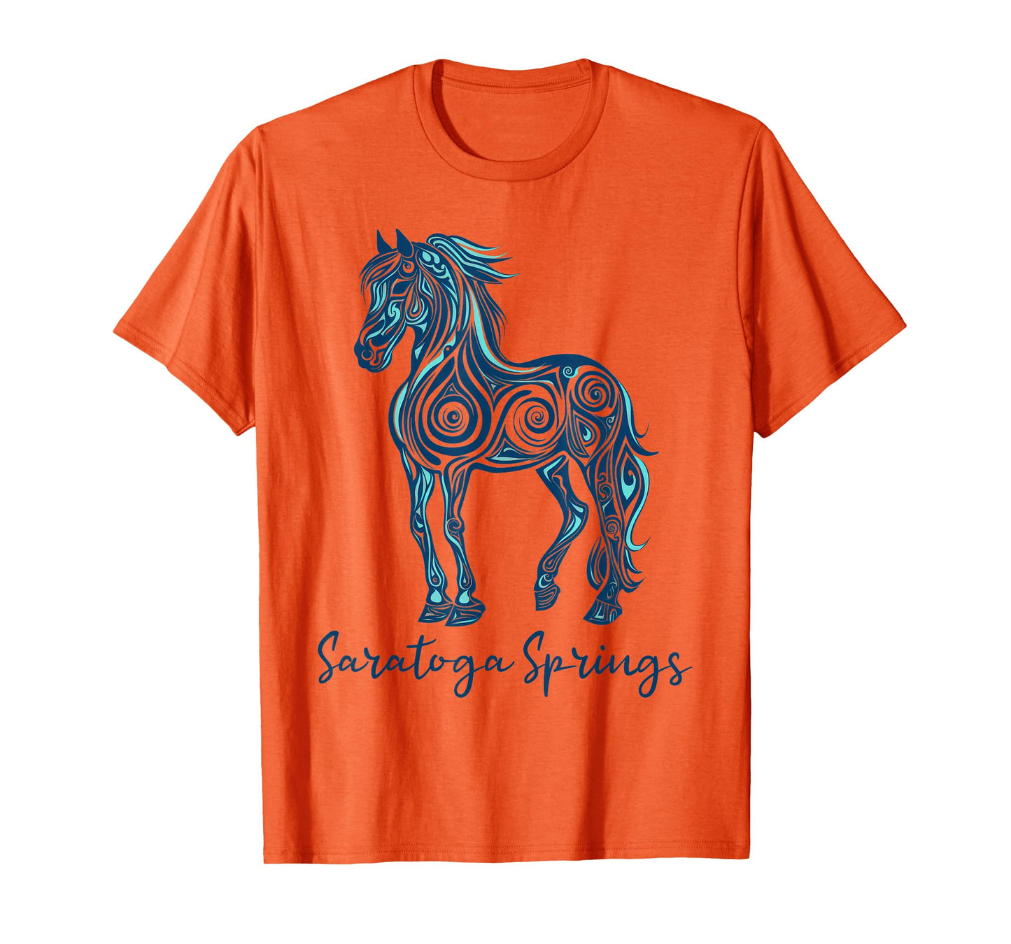 Saratoga Spring New York NY | Horse Race T-Shirt