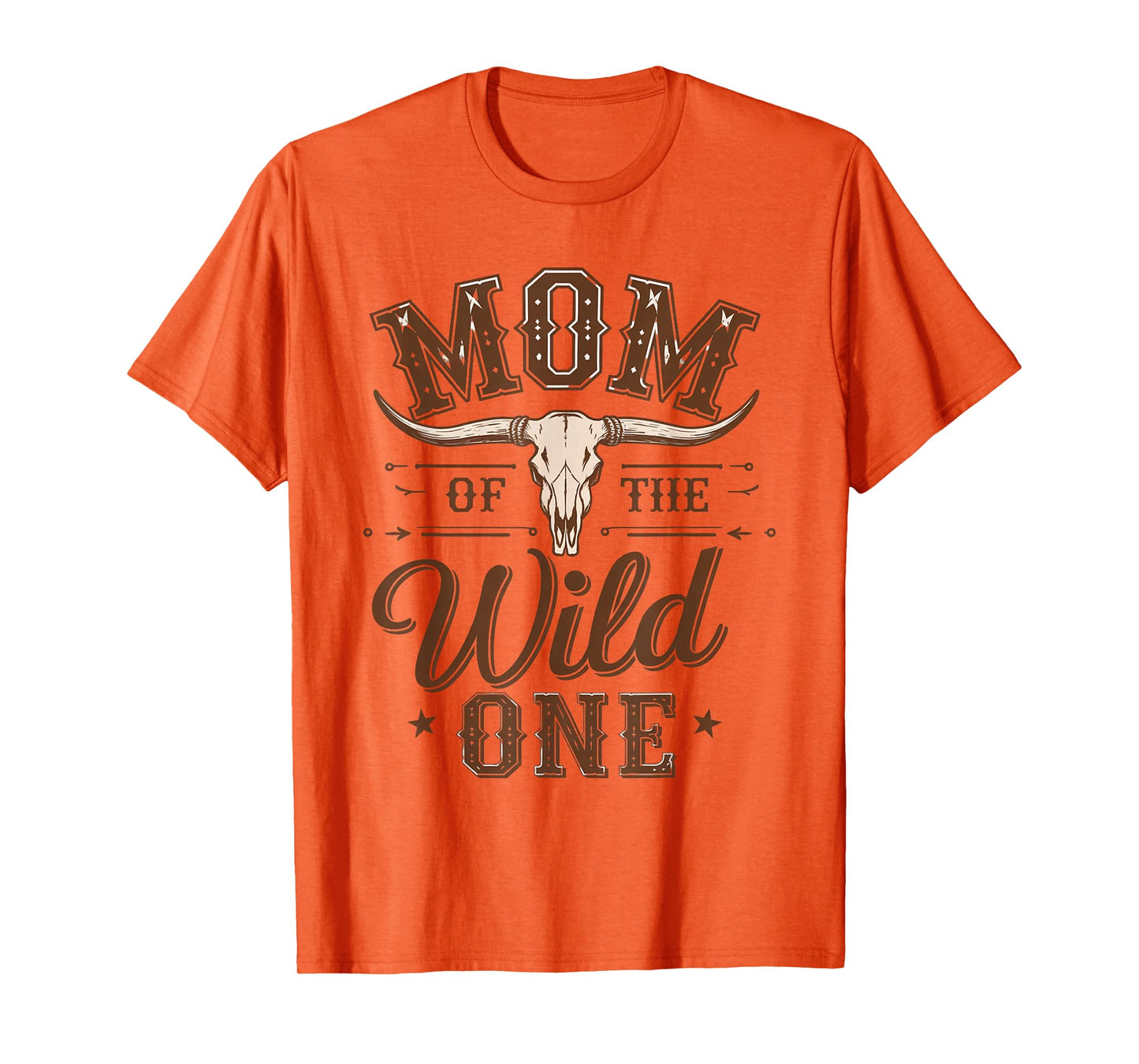 Mom Of The Wild One Cowboy Western Rodeo Party Matching T-Shirt