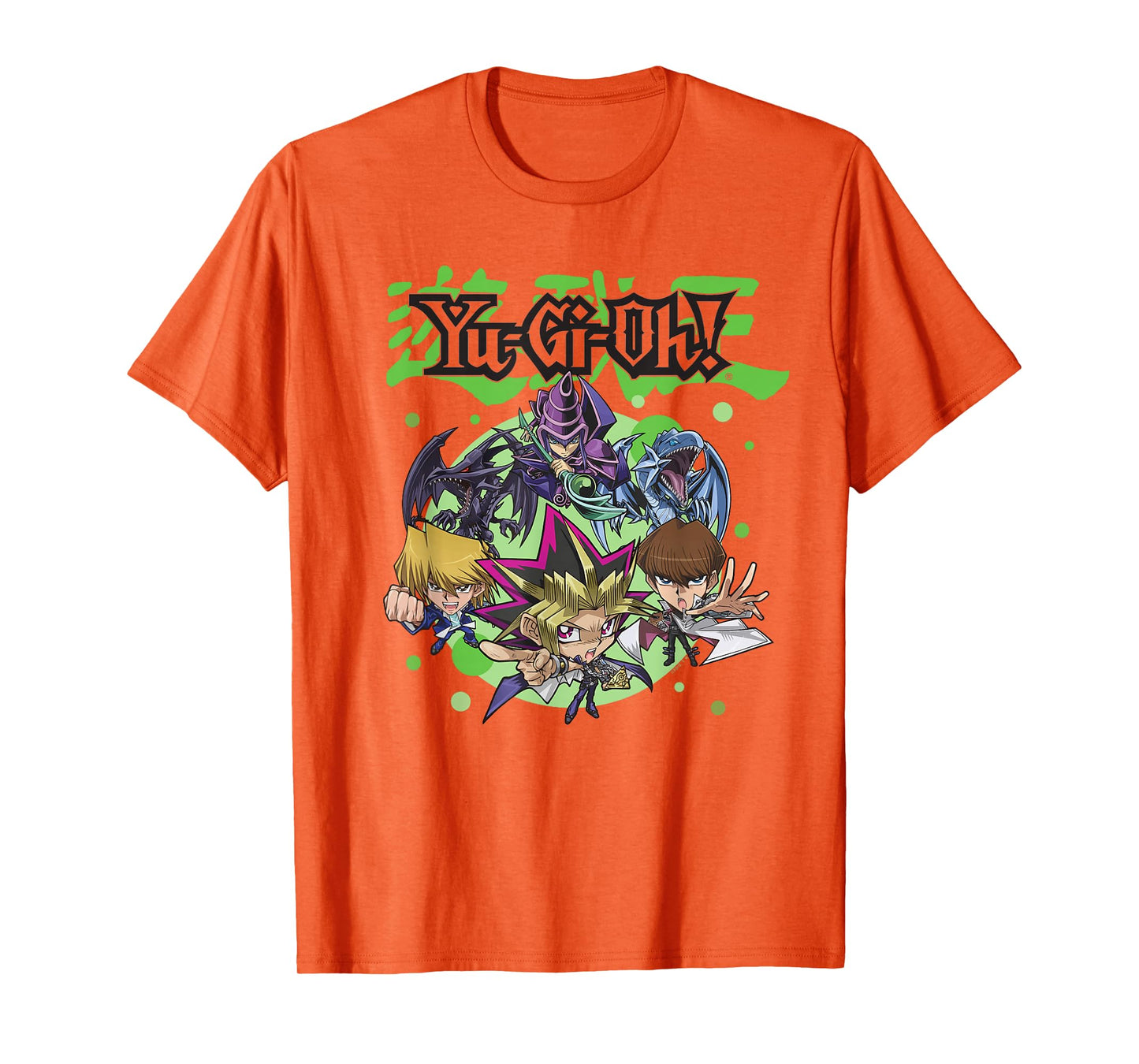 Yu-Gi-Oh! Duel Monsters Colorful Chibi Characters Anime T-Shirt