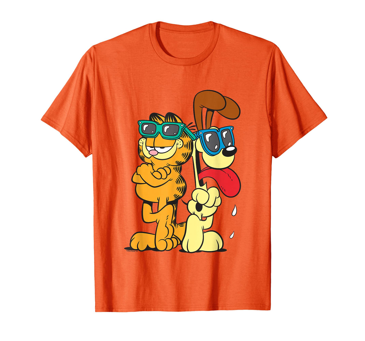 Garfield & Odie Wearing Shades Cool Shot T-Shirt