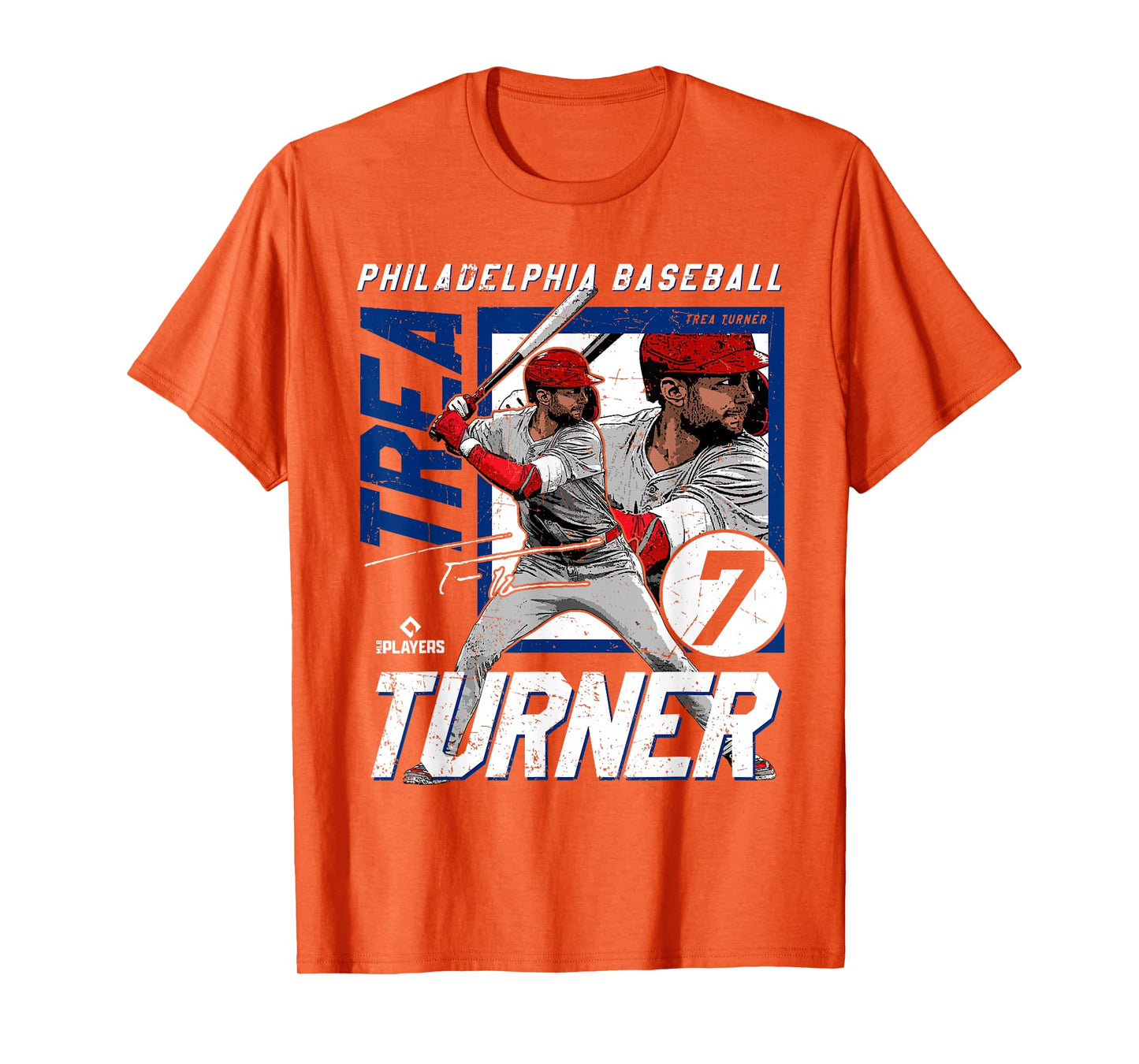 Trea Turner | Philadelphia MLB Baseball Players| MLBTTU205M T-Shirt