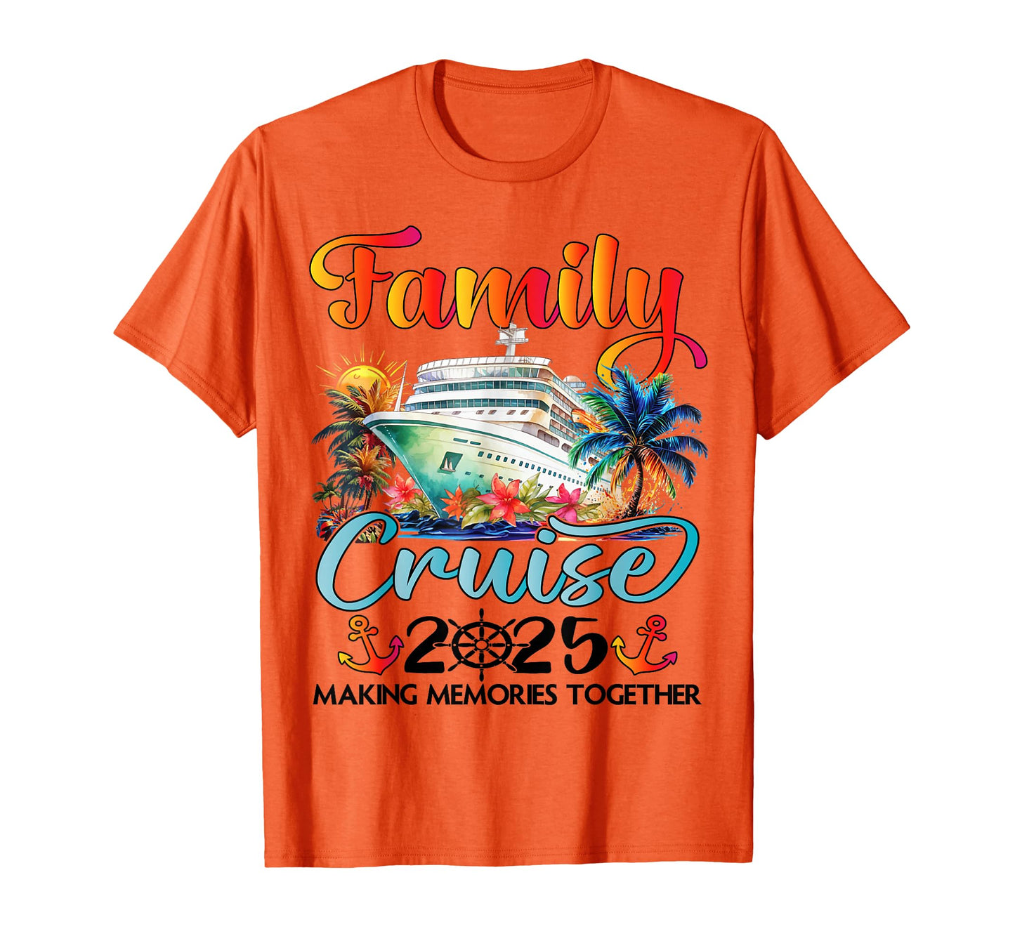 Family Cruise 2025 Family Matching Cruise Ship Vacation Trip T-Shirt