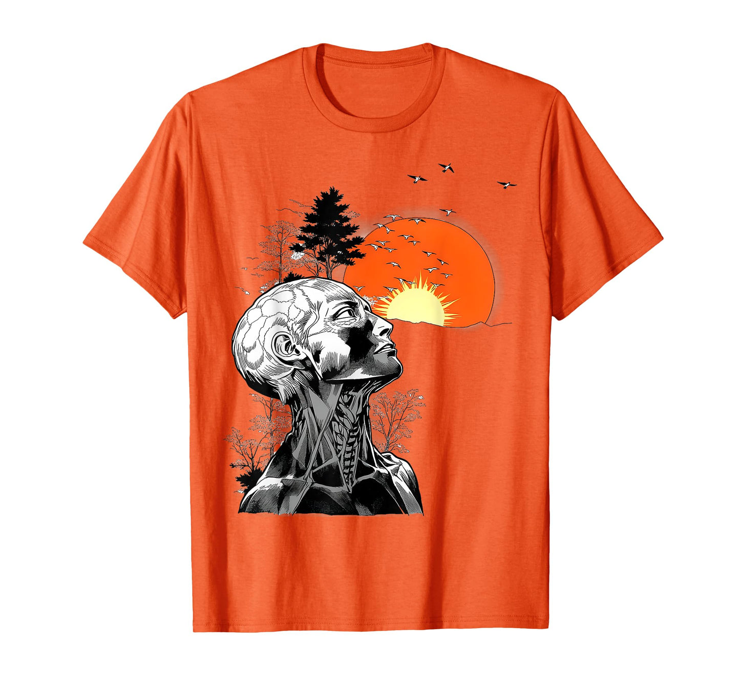 Hangover Human Tree Graphic T-Shirt