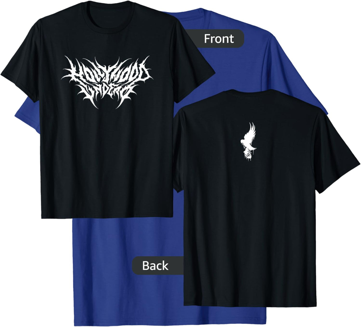 Hollywood Undead - Official Merchandise - Death Metal Dove T-Shirt - T-Shirt | Royal
