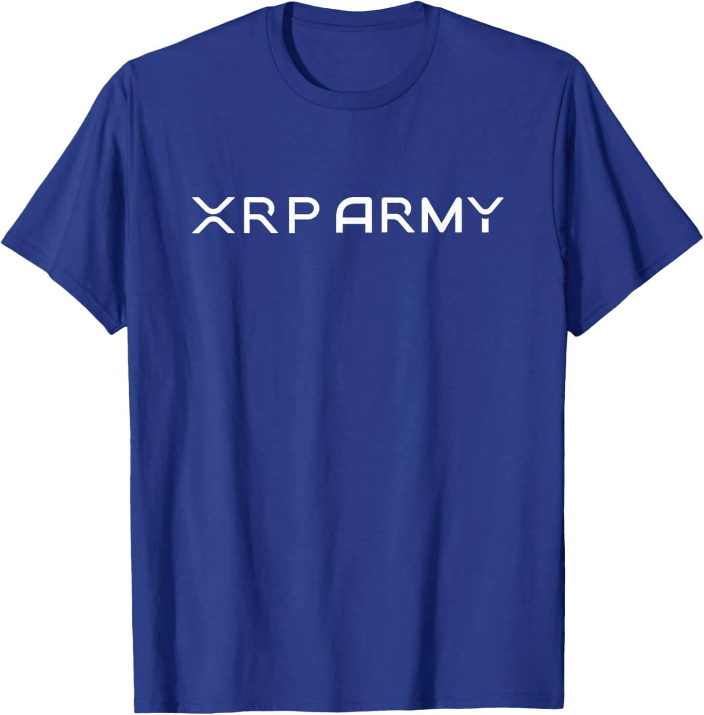 XRP Crypto Gifts & Apparel - Hodl XRP - XRP Army - Black - Small T-Shirt - T-Shirt | Royal