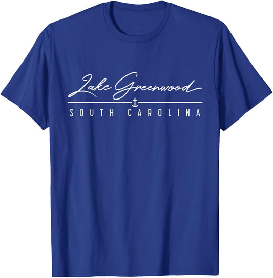 Lake Greenwood SC T-Shirt - T-Shirt | Royal