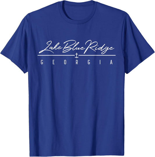 Lake Blue Ridge GA T-Shirt - T-Shirt | Royal