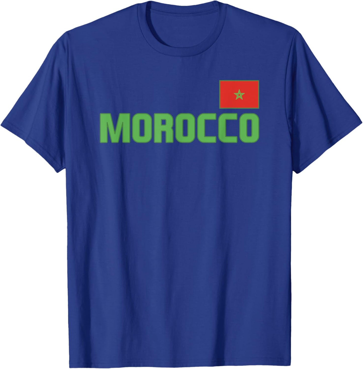 Morocco Flag Moroccan Pride International Country T-Shirt - T-Shirt | Royal