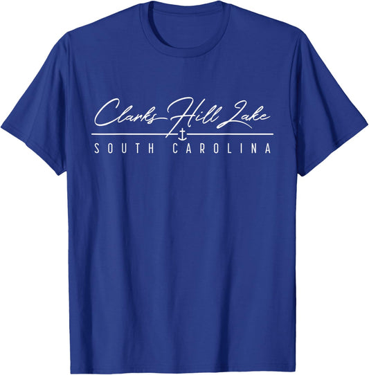 Clarks Hill Lake SC T-Shirt - T-Shirt | Royal