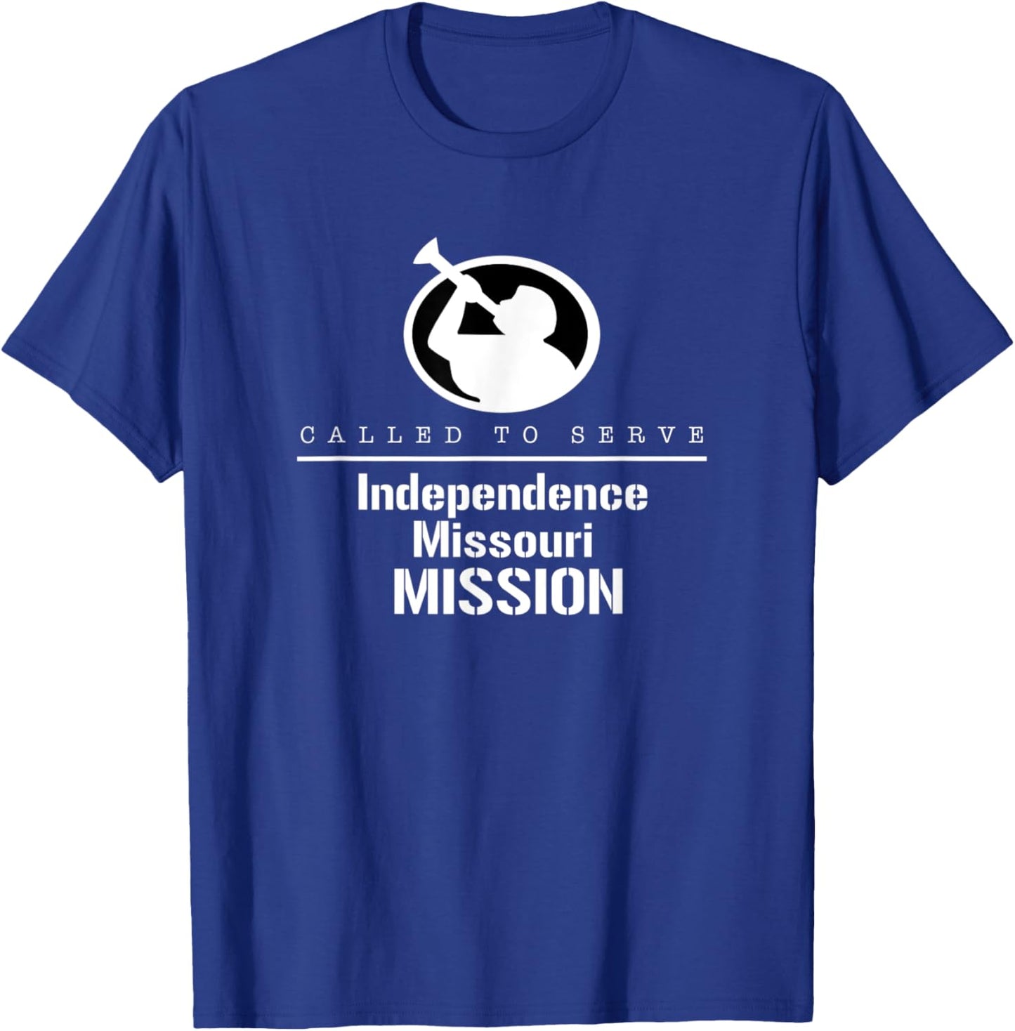 Called To Serve Angel Moroni Independence Missouri Mission T-Shirt - T-Shirt | Royal