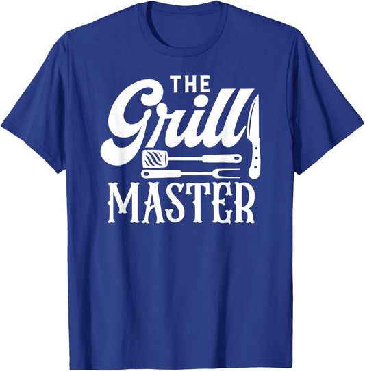 The Grill Master BBQ Grilling T-Shirt - T-Shirt | Royal