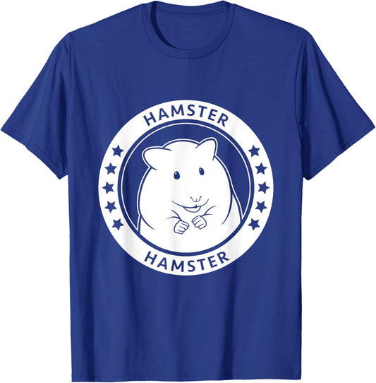 Hamster Portrait T-Shirt - T-Shirt | Royal