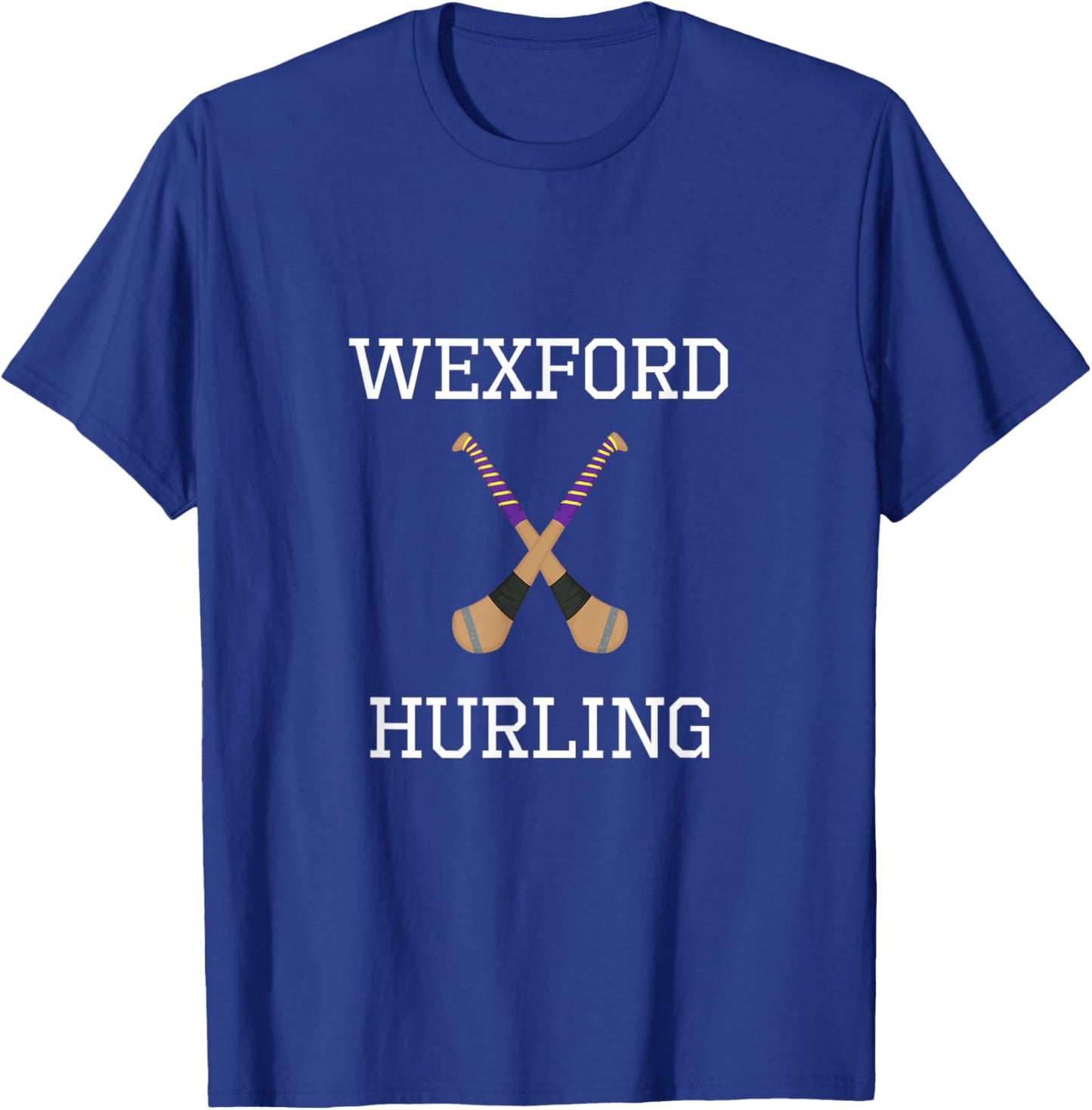 Wexford Hurling Irish County Ireland Hurling T-Shirt - T-Shirt | Royal