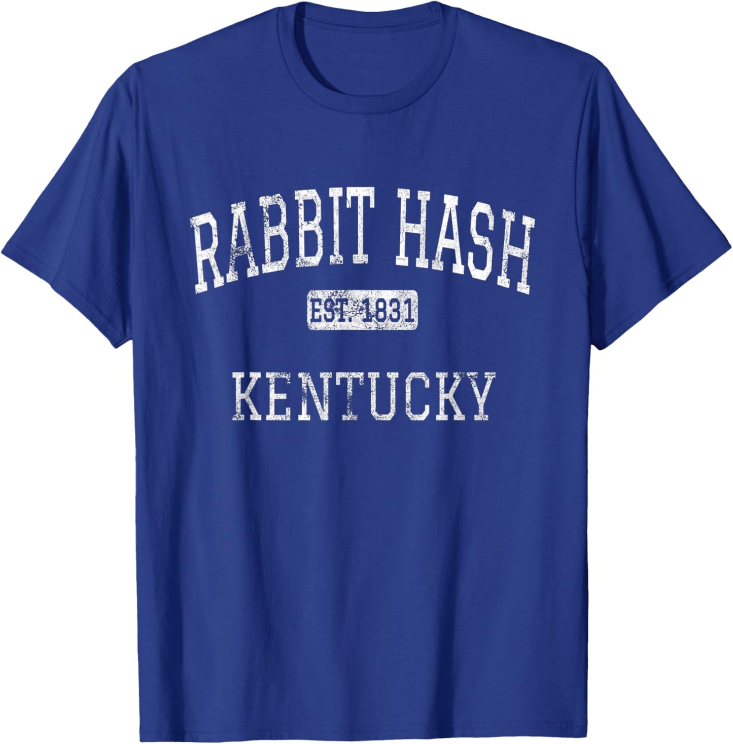 Rabbit Hash Kentucky KY Vintage T-Shirt - T-Shirt | Royal