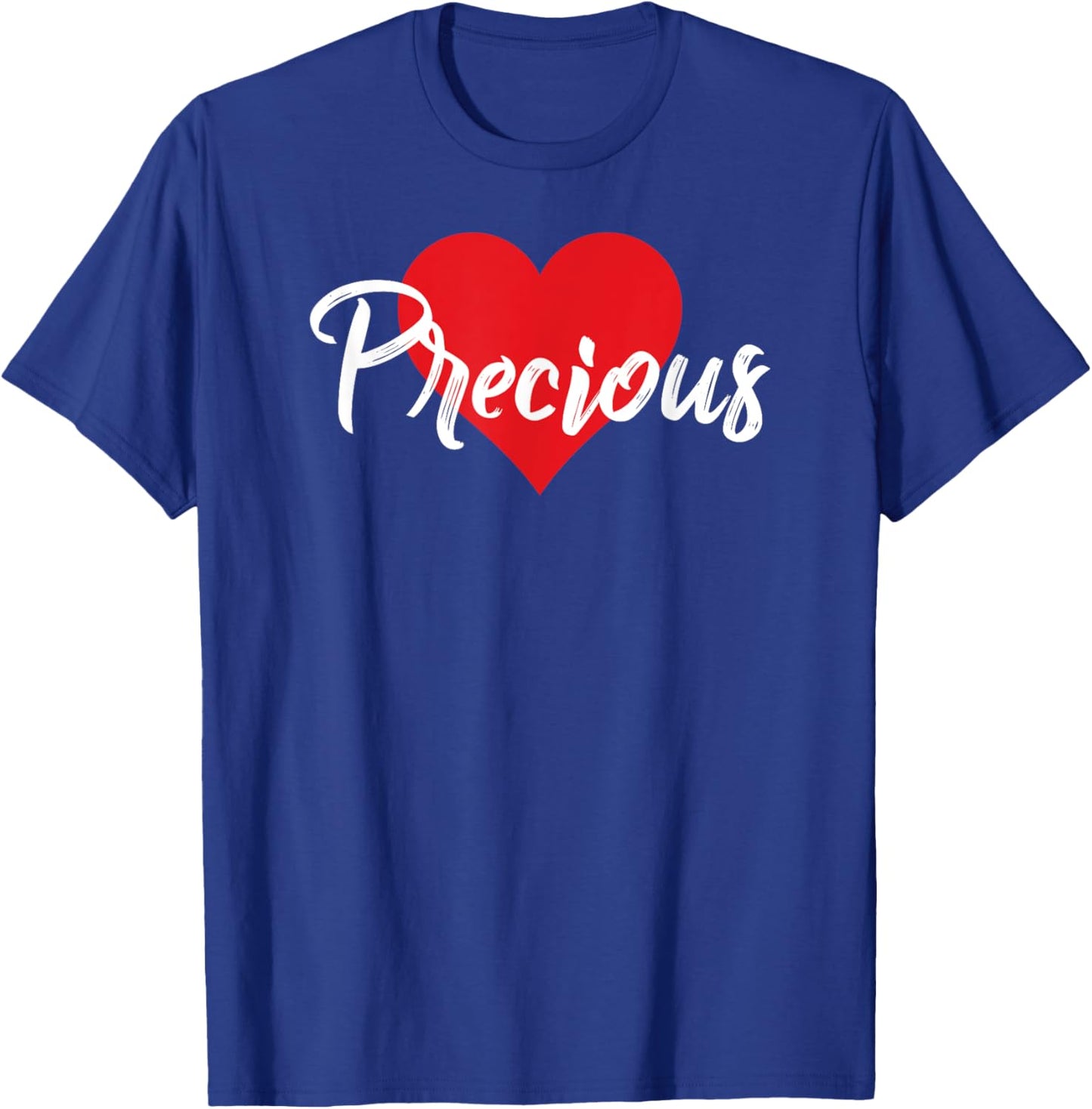 I Love Precious First Name I Heart Named T-Shirt - T-Shirt | Royal