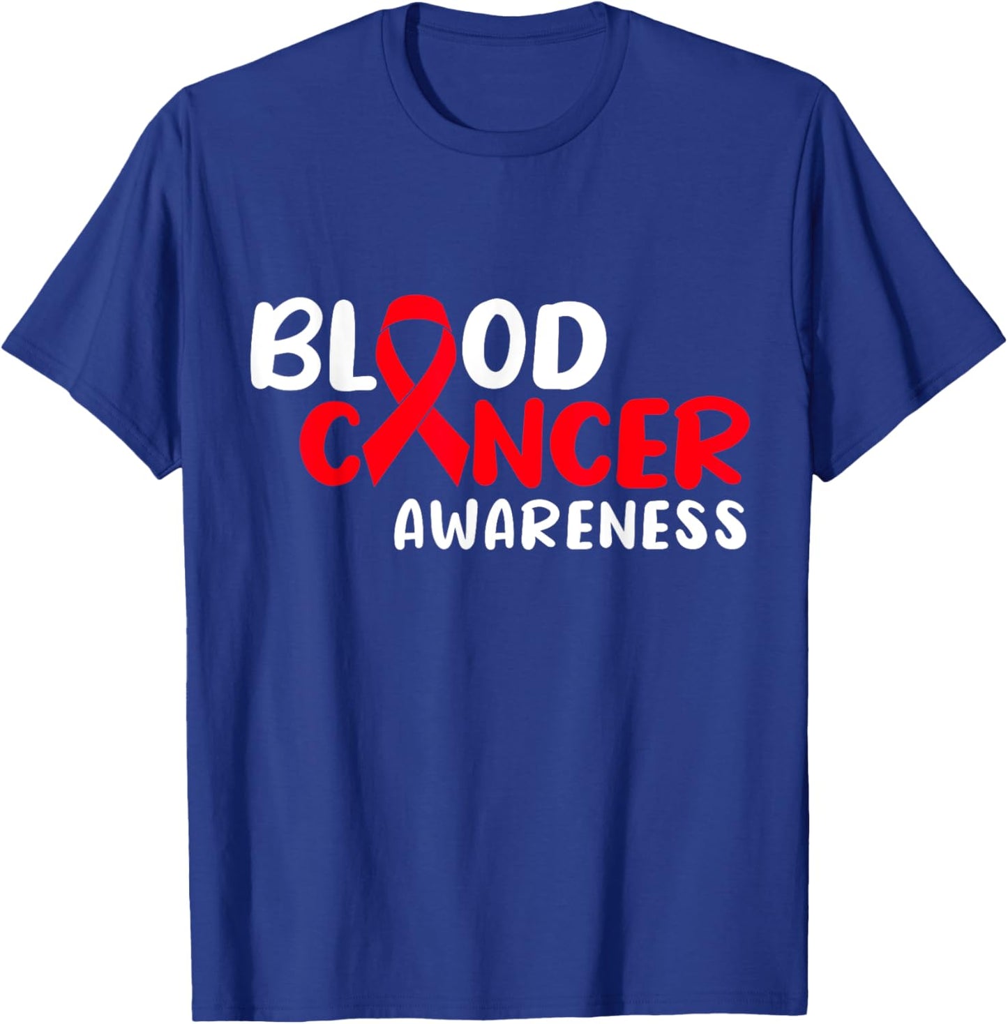 Blood Cancer Awareness T-Shirt - T-Shirt | Royal