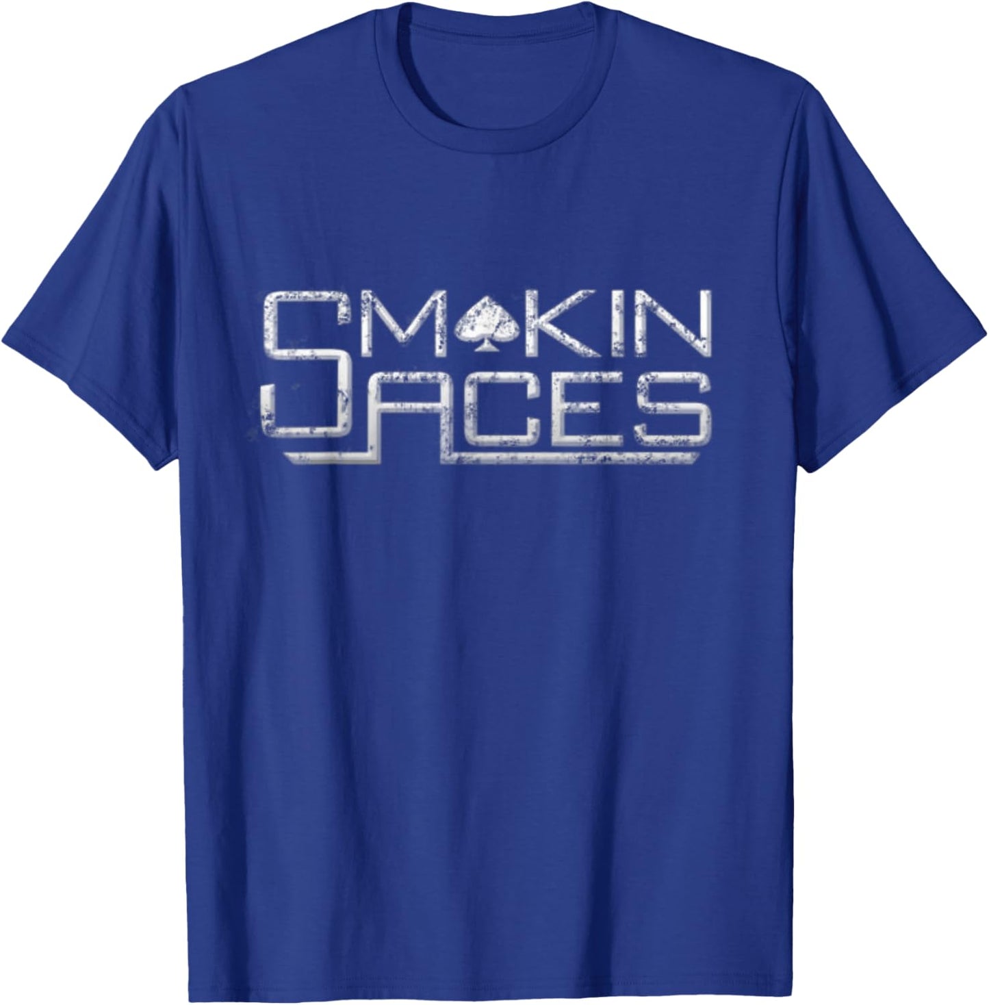 Smokin Aces - Denver Church Merch T-Shirt - T-Shirt | Royal