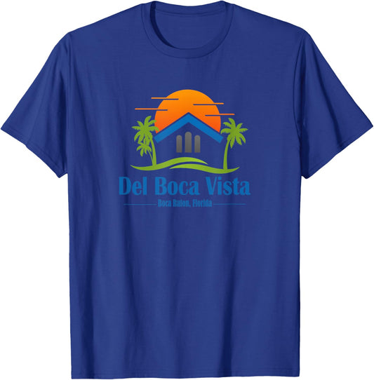 Del Boca Vista | Funny Classic Sitcom T-Shirt - T-Shirt | Royal