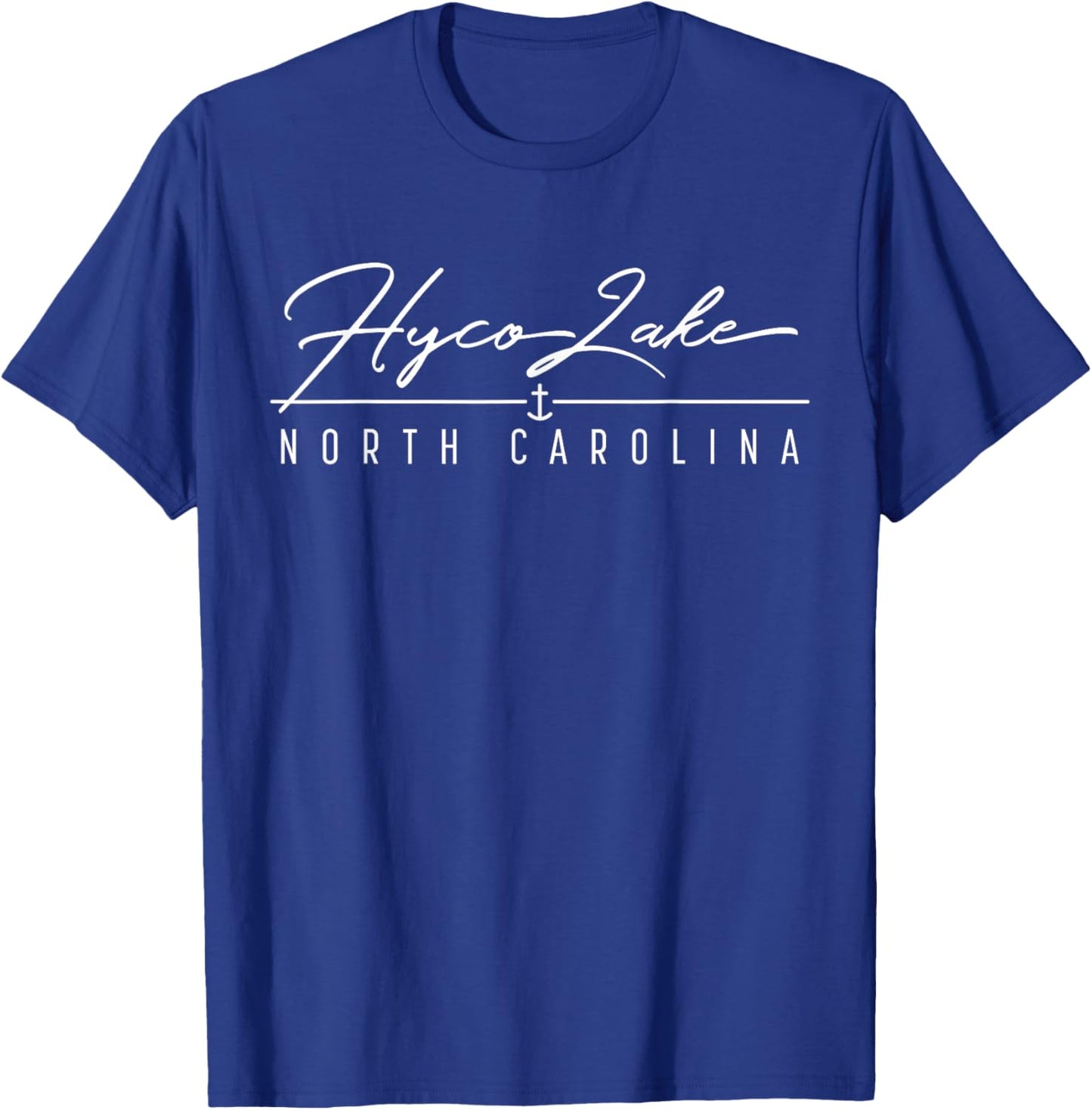 Hyco Lake NC T-Shirt - T-Shirt | Royal