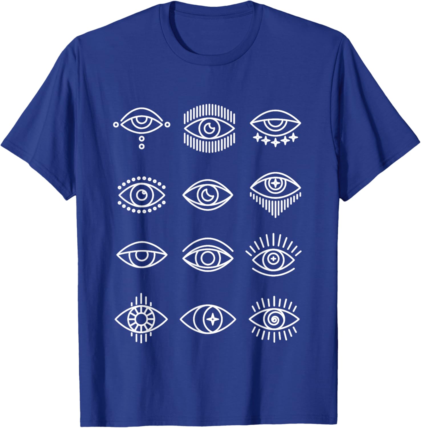 Evil Eye Curse Protection Hand of Hamsa Seeing Eyes Evil Eye T-Shirt - T-Shirt | Royal