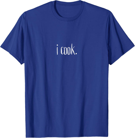 Ich koche - Funny Chef T-Shirt - T-Shirt | Royal