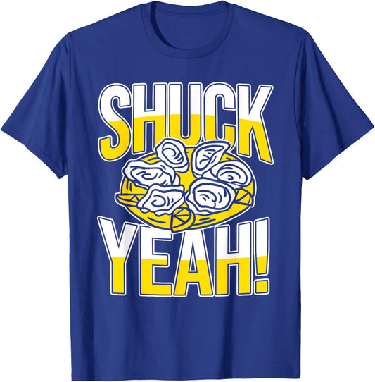 Shuck Yeah! - Oyster T-Shirt - T-Shirt | Royal