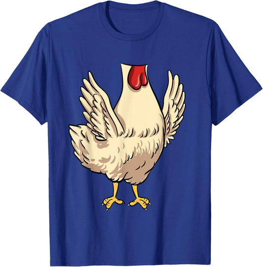 Headless Chicken Costume Halloween T-Shirt - T-Shirt | Royal