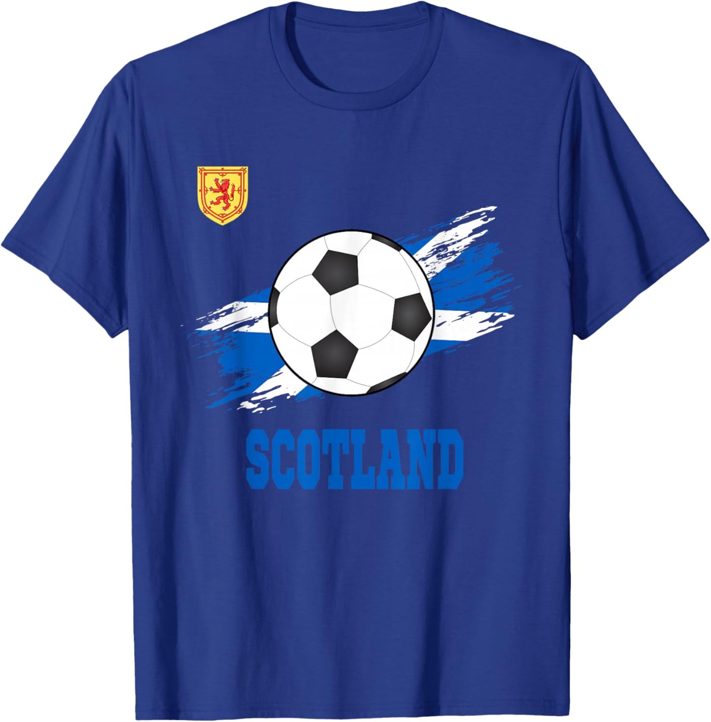 Scotland Soccer Scottish Football Scots Futbol T-Shirt - T-Shirt | Royal