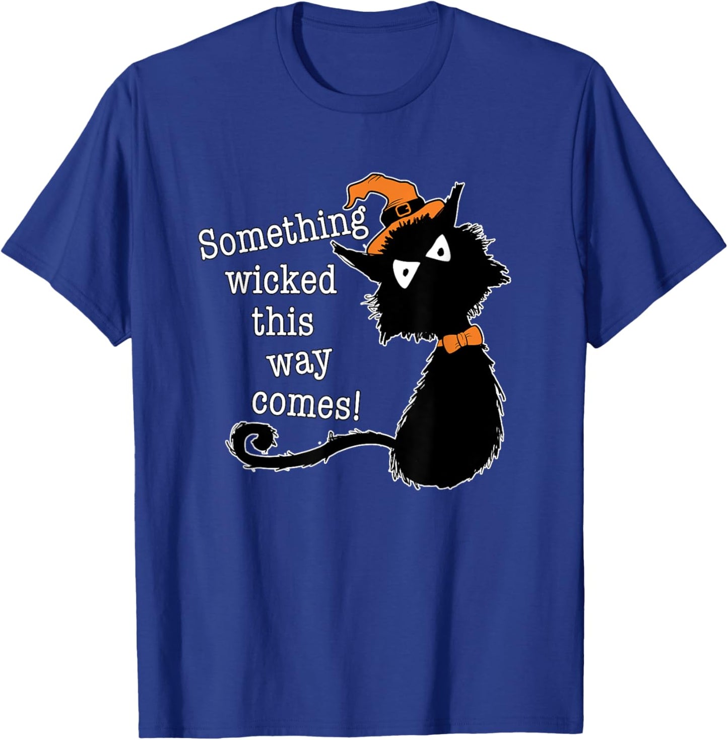 Funny Halloween Cat - Shakespeare Macbeth Quote T-Shirt - T-Shirt | Royal