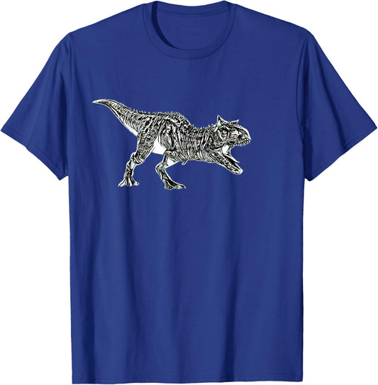 Carnotaurus Dinosaur Dino T-Shirt - T-Shirt | Royal