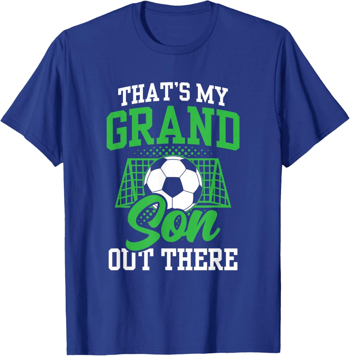 Das Ist Mein Enkel Da Draußen Football Athlete Sport Hobby T-Shirt - T-Shirt | Royal