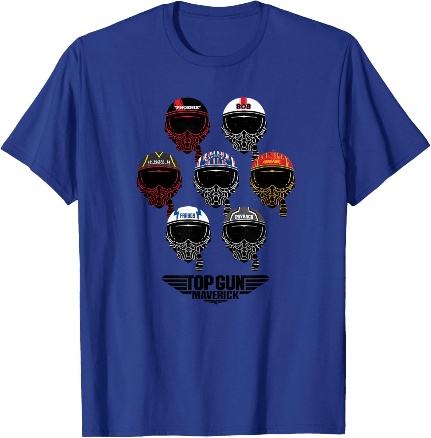 Top Gun: Maverick - Aviator Helmets T-Shirt - T-Shirt | Royal