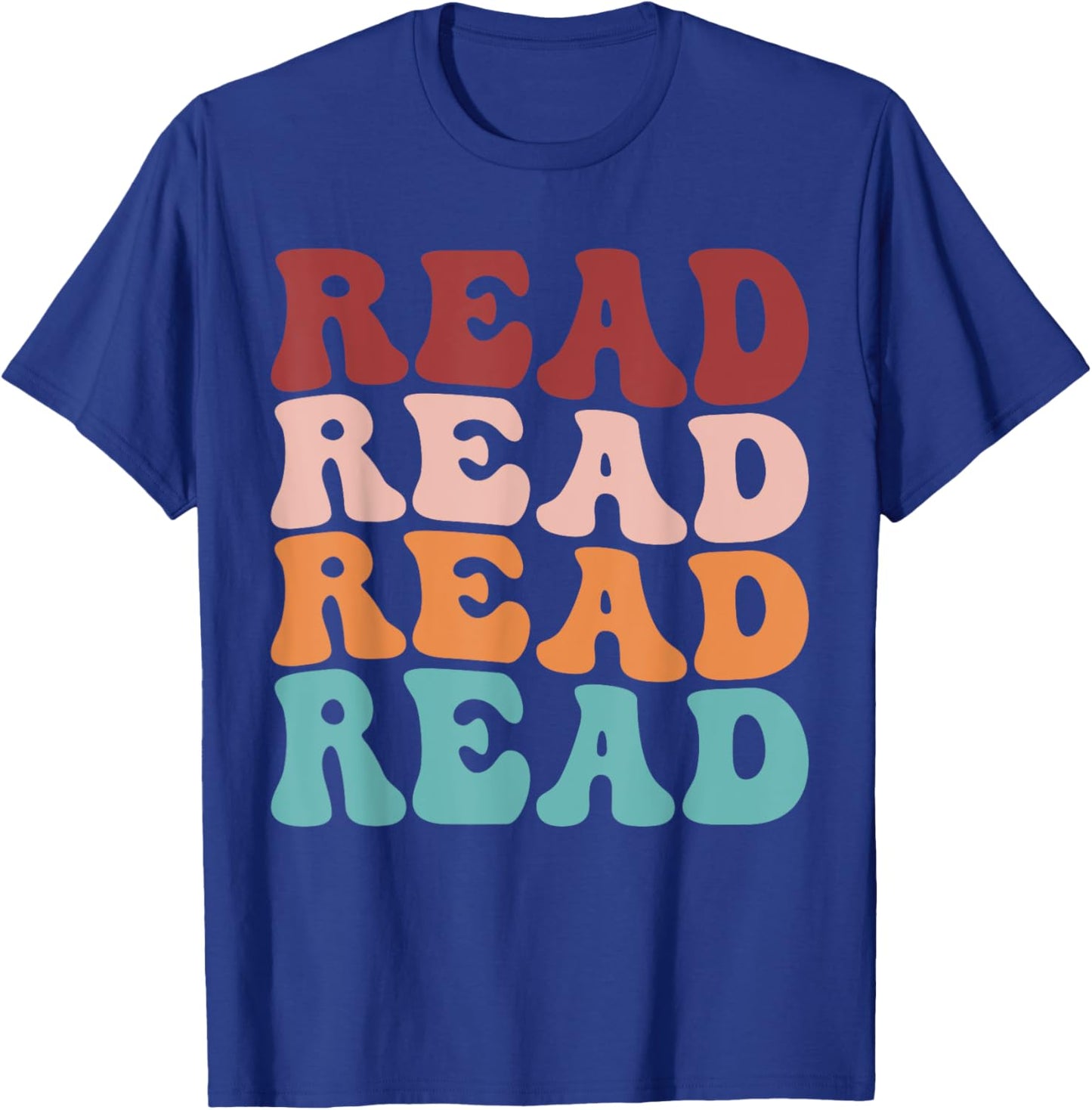 Read School Librarian Life Teacher Reading Read Graphic T-Shirt - T-Shirt | Royal
