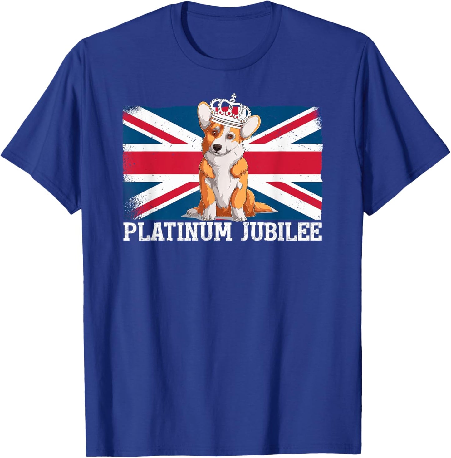 British Queen Monarchy Platinum Jubilee 70th Anniversary T-Shirt - T-Shirt | Royal