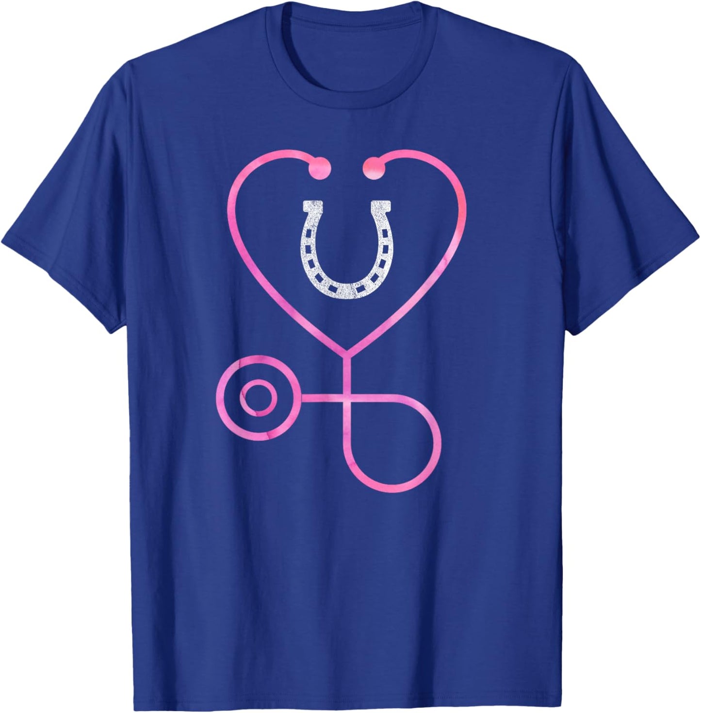 Equine Vet Tech Veterinarian Veterinary Medicine T-Shirt - T-Shirt | Royal